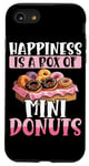 Coque pour iPhone SE (2020) / 7 / 8 Happiness is a Box of Mini Donuts Donuts