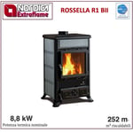 Le Nordique Rossella R1 Bii Poêle Bois Pierre Naturel Puissance 8.8 Kw 7112152