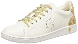 Guess Femme Super2 Sneakers Basses, Multicolore (Whigo), 38 EU