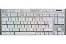 sans fil ultra-plat G915 X LIGHTSPEED TKL, GL Brown Tactile - PC/Mac - Blanc