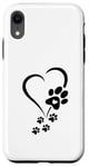 iPhone XR Dog Paw Heart Baby Dogs - Dog Paw Print Dog Paws Hearts Case