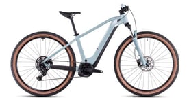 Vtt electrique semi rigide cube reaction hybrid performance 625 shimano cues 9v 625 wh 27 5   bleu sky light 2025