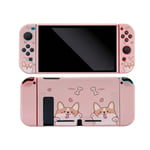 YM87-söpö sarjakuva-animekotelo Nintendo Switch NS Joy Con Controller Shell Kawaii Pink -pehmeä silikonisuojakuori tarvikkeet