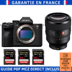 Sony A7R V + FE 50mm f/1.2 GM + 3 SanDisk 64GB Extreme PRO UHS-II SDXC 300 MB/s + Guide PDF MCZ DIRECT '20 TECHNIQUES POUR RÉUSSIR VOS PHOTOS