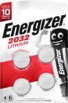 Energizer Lithium Miniature CR2032 - knappcellsbatteri airtag - 4-pack