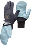 Black Diamond Gridtech Storm Hood Gloves Carbon/Glacier-9642 S - Fri frakt