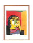 Dora Maar Patterned Poster & Frame