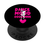 Dance Mood On - Amoureux de pole dance PopSockets PopGrip Adhésif