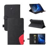 Coque Pour Tablet Samsung Galaxy Tab A 8.0 2019 Sm-T295,Etui Pour Tablet Samsung Galaxy Tab A 8.0 2019 Sm-T295 Pu Housse Flip Coque Avec Built Stand Et Magnétique Fermeture Bande,Noir