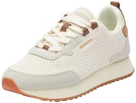 GANT FOOTWEAR Femme Bevinda Basket, Blanc cassé, 39 EU