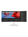 38" UltraWide 38WR85QC-W - 3840x1600 - 144Hz - Nano IPS - 90W USB HUB - KVM Switch - 1 ms - Skærm