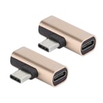 2PCS TypeC Converter Splitter Dual 2 In 1 to Headphone USB Charger Adapter