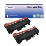 2 Toners compatibles avec Brother TN2420 pour Brother MFC-L2730DW, L2732DW, L2735DW, L2750DW - 3 000 pages - T3AZUR