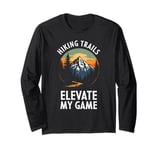 Hiking Trails: Outdoor Adventures Breath of the Wild Nature Long Sleeve T-Shirt