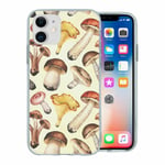 For Apple Iphone 11 Silicone Case Mushroom Pattern - S2432