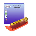 T3AZUR Cartouche compatible avec Canon CLI581 XL Jaune pour Canon Pixma TS8300, TS8350