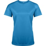 Kariban Proact Dam Performance Sports / Träning T-shirt M A Aqua Blue M