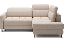 Masuo Sovesofa med Sjeselong 3-seter - Beige Sovesofaer