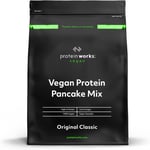 Protein Works - Vegan High Protein Pancake Mix | Low sugar & High Protein | Slow