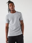 adidas Originals Mens Trefoil Essentials T-Shirt - Grey, Grey, Size L, Men