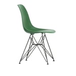 Vitra - Eames RE Plastic Chair DSR 17 Emerald, Basic Dark Base - Charles & Ray Eames - Grønn - Metall/Plast