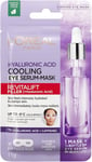 L'Oreal Revitalift Filler Hyaluronic Acid Cooling Eye Serum-Mask - 1 Mask *NEW*