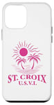 Coque pour iPhone 12 mini Souvenirs de Saint-Croix usvi Îles Vierges américaines Rappel de vacances