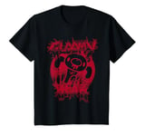 Youth Gloomy Bear Naughty Grizzly Gothic Red Text Anime Kids T-Shirt