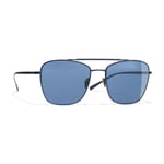 CHANEL Pilot Sunglasses CH4256 Black/Blue