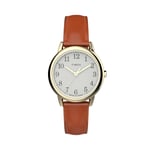 Klocka Timex Easy Reader Classic TW2W32600 Brun