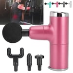 Mini Massage Gun Portable Adjustable Muscle Pain Fatigue Relive Fitness Mass HEN