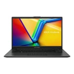 ASUS Vivobook Go 14 X1404GA-NK220W - Conception de charnière à 180 degrés Intel N-series N305 / jusqu'à 3.8 GHz Win 11 Home UHD Graphics 8 RAM 512 SSD NVMe 14" 1920 x 1080 (Full HD) IEEE 802.11b, 802.11a, 802.11g, 802.11n, 802.11ac, 802.11ax (Wi-Fi 6E), Bluetooth 5.3 Wi-Fi 6E, noir mélangé