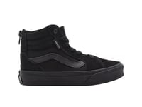 Vans Yt Filmore Hi Zip Kids Shoes Black Vn0a5hzfgl4