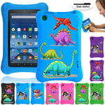 For Amazon Kindle Fire 7 5/7/9th -colourful Patterns Eva Kids Tablet Cover Case