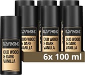 Lynx Signature Oud Wood & Dark Vanilla Daily Fragrance gives you a memorable 6x