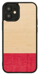 MAN&WOOD suojakuori Apple iPhone 12 mini - Miss Match Black