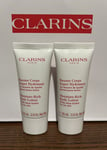 Brand New Sealed Clarins Moisture Rich Body Lotion 60ml (2x30ml)