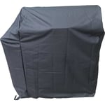 Housse de protection pour barbecue charbon - HABITAT ET JARDIN - King - Polyester - Noir