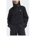 adidas Original Teddy Fleece 1/2 Zip Jacka, storlek X-Large