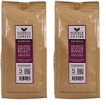 Source Climate Change Coffee Award Winning Organic Medium Roast Tanzania Single Origin Roast and Ground Coffee Bag, 0.227kg (Pack of 2)