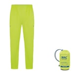 Mac in a Sac® Origin Ii - Packable Waterproof Full Zip - Pantalon imperméable - Homme - Jaune (Neon Yellow) - XL