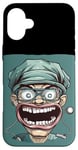 iPhone 16 Plus Funny looking Dentist Costume for Man and Woman Case