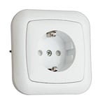 Schuko Plug-in Base Blanco 36,530/b