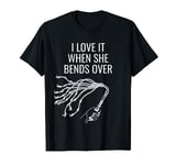 BDSM Love It She Bends Over Whip Submissive Kinkster TShirt
