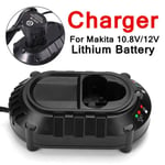 Parts Lithium Battery for Makita 10.8V DC10WA Li-ion Battery Charger BL1013