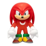 BANDAI Heroes de Goo JIT Zu CO42747 Figurine d'action Univers Sonic The Hedgehog, Figurine Knucle Stretch, Multicolore,