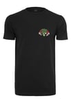 Mister Tee Men's Broccoli Tee T Shirt, Black, M