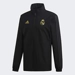 Adidas Men Real AW Jkt Sport Jacket - Black/Carbon, 3X-Large