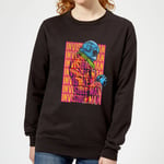 Universal Monsters Invisible Man Retro Women's Sweatshirt - Black - XL - Black