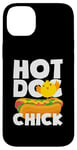 iPhone 14 Plus Hot Dog Chick Funny Food Humor Design Case